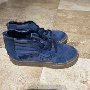 Vans Blue and Black Sneaker